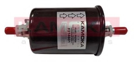 Фильтр топливный DAEWOO/CHEVROLET AVEO/LANOS/NUBIRA/LACETTI/ AVEO II кор.уп. (длина 144 мм) Kamoka F314601