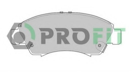 Колодки тормозные дисковые PROFIT 5000-0777 (фото 1)