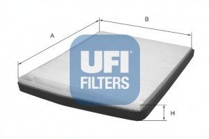 Фільтр, повітря у внутрішній простір UFI 53.091.00