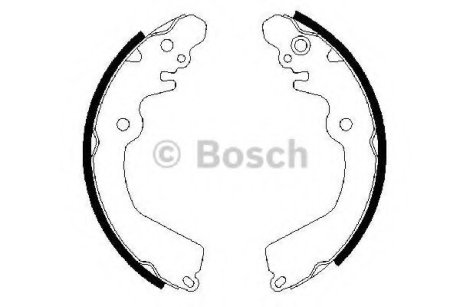 Комплект тормозных колодок Bosch 0 986 487 451 (фото 1)
