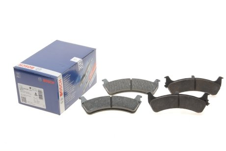 Комплект тормозных колодок, дисковый тормоз Bosch 0 986 424 655 (фото 1)