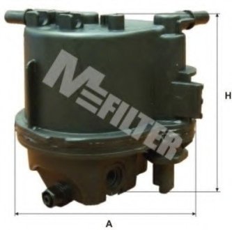 Фільтр паливний Nemo/Bipper 1.4HDi 08- MFILTER DF3511 (фото 1)