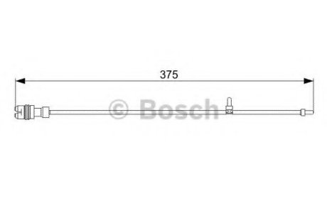 Сигнализатор, износ тормозных колодок Bosch 1 987 473 035 (фото 1)