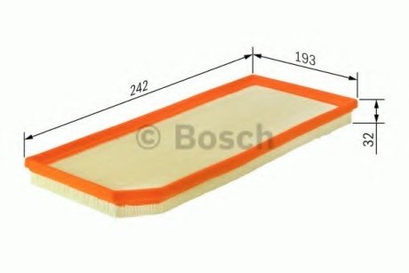 Воздушный фильтр Bosch 1 457 433 584 (фото 1)