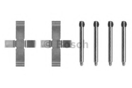 Комплектующие, колодки дискового тормоза Bosch 1 987 474 100 (фото 1)
