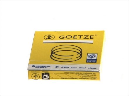 Кільця поршневі Goetze 08-124800-00 (фото 1)