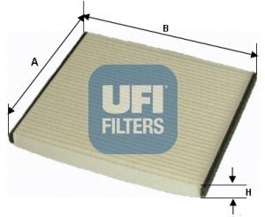 Фильтр, воздух во внутренном пространстве UFI 53.050.00 (фото 1)
