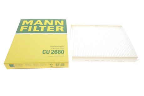 Фільтр салону -FILTER MANN CU 2680 (фото 1)