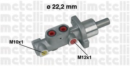 Главный тормозной цилиндр METELLI 05-0297 (фото 1)