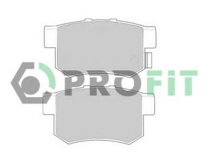 Колодки тормозные дисковые PROFIT 5000-0956 (фото 1)