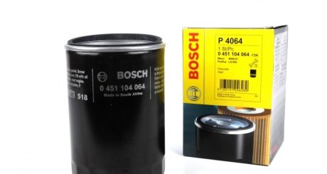 Фільтр масляний 0 451 104 064 Bosch 0451104064