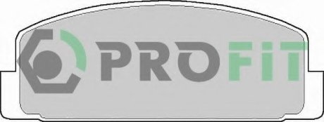 Колодки тормозные дисковые PROFIT 5000-0372 (фото 1)