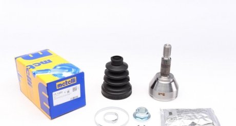 Шрус (наружный) Ford Transit Connect/Tourneo Connect 02-13 (25z/24z/53.2mm/84.3mm/56mm) METELLI 15-1490 (фото 1)