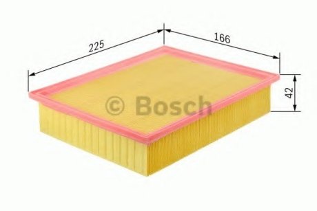 Воздушный фильтр Bosch 1 457 433 784 (фото 1)