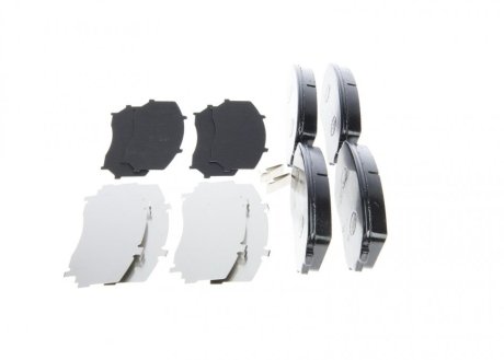 Комплект тормозных колодок, дисковый тормоз Bosch 0 986 494 375 (фото 1)