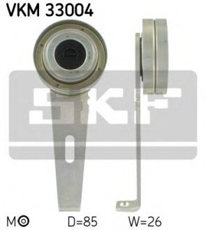 Натяжний ролик, полікліновий ремінь SKF VKM 33004 (фото 1)