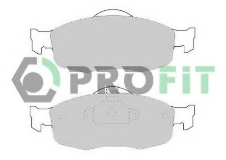 Колодки тормозные дисковые PROFIT 5000-0884 (фото 1)