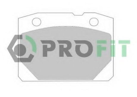 Колодки тормозные дисковые PROFIT 5000-0096