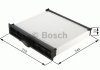 Фильтр салонный Bosch 1987432116 (фото 6)