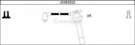 Комплект кабелей высоковольтных Nipparts J5383022 (фото 1)