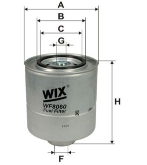 Фільтр палива WF8060WIX WIXFILTRON WF8060 (фото 1)