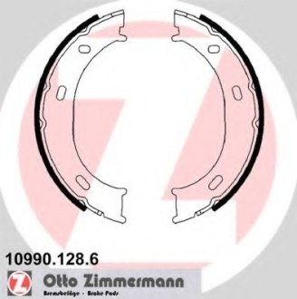 Колодки гальмівні Zimmermann Otto Zimmermann GmbH 10990.128.6