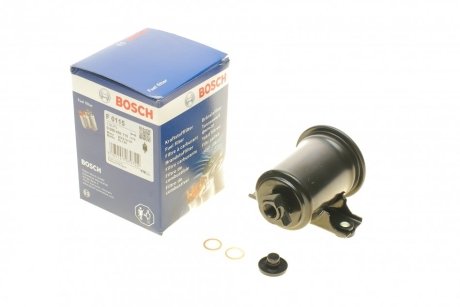 Фильтр топливный H=114mm TOYOTA Corolla 1,3-1,8i 92-00 0 986 450 115 Bosch 0986450115 (фото 1)
