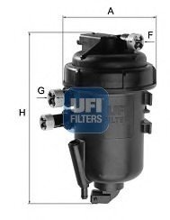 Топливный фильтр UFI 55.163.00 (фото 1)