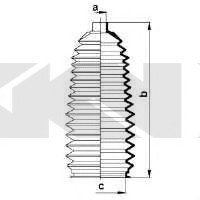 Пильовик кермового механізму (GKN) Spidan 84014