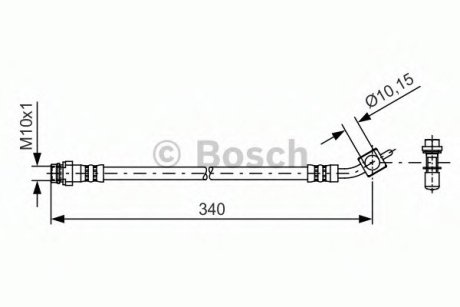 Гальмівний шланг Bosch 1987481423