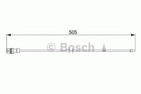 Датчик зносу гальмівних колодок Bosch 1987474593 (фото 1)