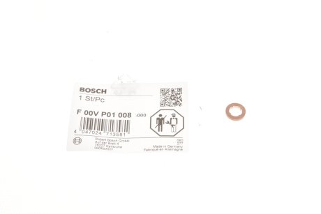 Кольцо установочное F 00V P01 008 Bosch F00VP01008