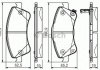 Тормозные колодки дисковые передние TOYOTA Avensis 08- 0 986 495 106 Bosch 0986495106 (фото 5)
