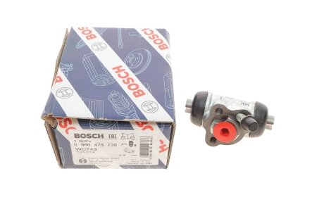 Циліндр гальмівний робочий Bosch 0986475735