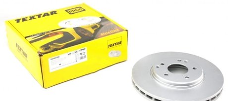 Гальмівний диск TX TEXTAR 92106005 (фото 1)