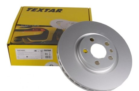 Гальмівний диск TX TEXTAR 92074003 (фото 1)