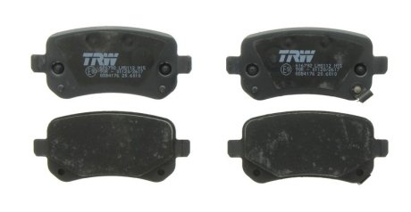 Тормозные колодки дисковые TRW GDB4176 (фото 1)