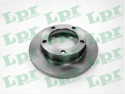 Гальмівний диск LPR_L1011P ВАЗ 2121 (1к-т=2шт) LPR L1011P (фото 1)