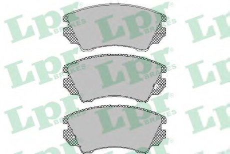 Гальмівні колодки дискові LPR 05P1467