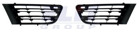 Решетка правая верхняя правая+левая бампера переднего, черный 8/06- ELIT KH6042 993 (фото 1)