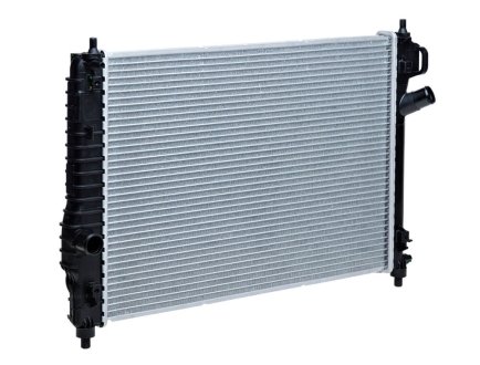 Радиатор охлаждения Авео Т255 (2008-) 1,2 МТ (алюм-паяный) LUZAR LRc 0587 (фото 1)