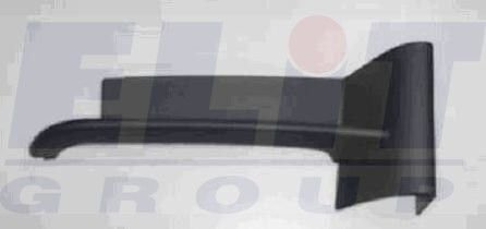 Решетка правая бампера переднего, черный ELIT KH0076 9952 (фото 1)