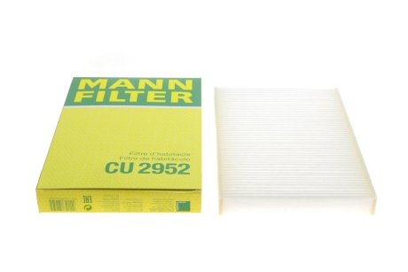 Фільтр салону CU 2952 -FILTER MANN CU2952