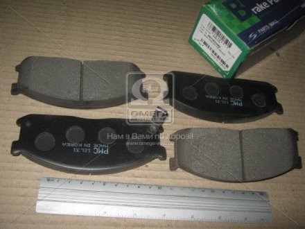 Колодка торм. диск. MAZDA E-SERIE BOX SR2 84-04 PARTS MALL (Корея) PKB-004 (фото 1)