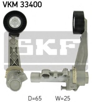 Натяжной ролик, поликлиновой ремень SKF VKM 33400 (фото 1)
