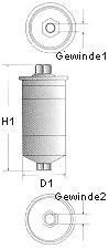 Фильтр топливный CHAMPION L219 (фото 1)