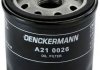 Фильтр масляный Daewoo Matiz 0.8 98- Denckermann A210026 (фото 5)