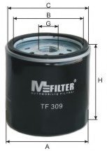 Фільтр оливний M-FILTER MFILTER TF309