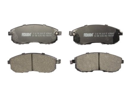 Тормозные колодки дисковые FE Ferodo FDB1559 (фото 1)