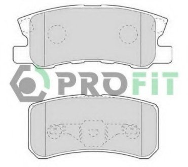 Колодки тормозные дисковые PROFIT 5000-1604